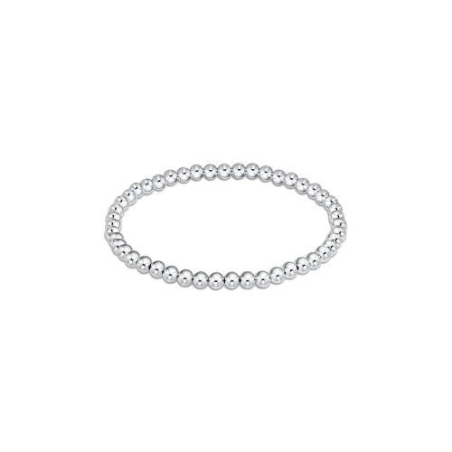 enewton Classic Sterling Silver 4mm Bead Bracelet Extend