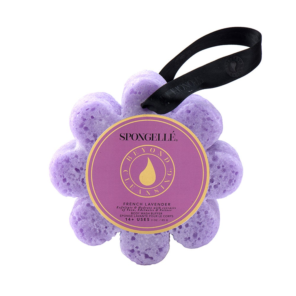 Flower Spongelle French Lavender