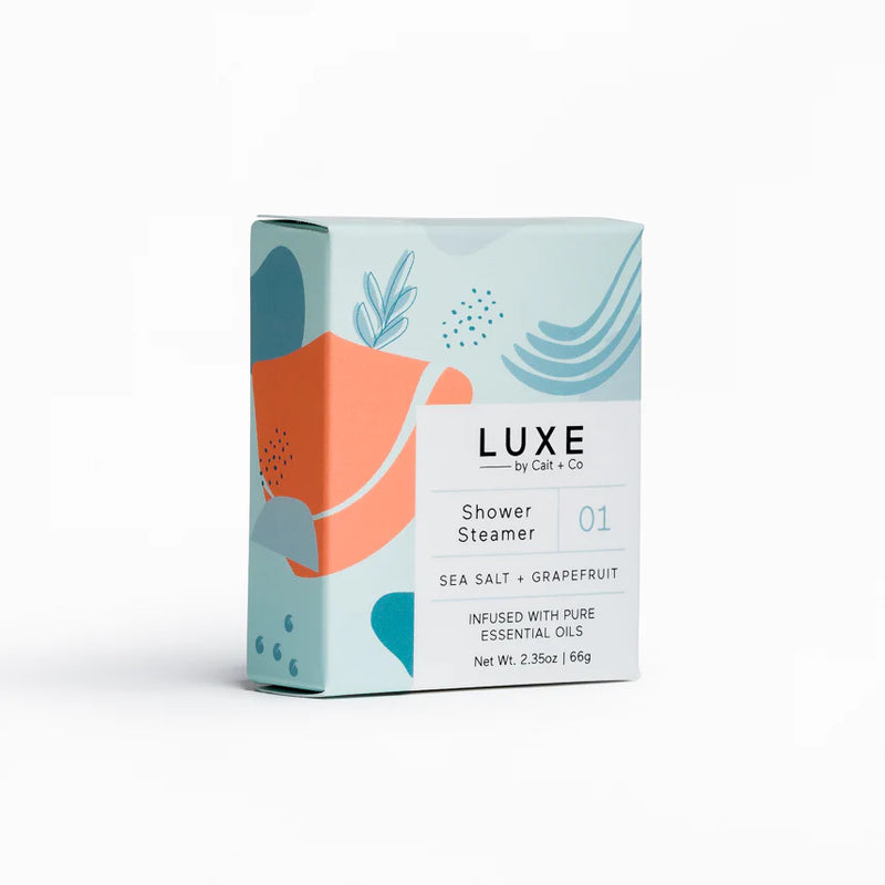 Luxe Shower Steamer Sea Salt + Grapefruit