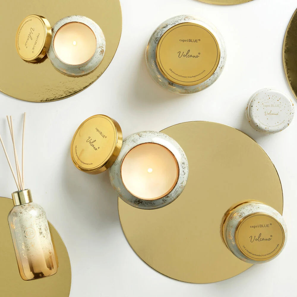 Capri Blue Travel Tin Glimmer Volcano