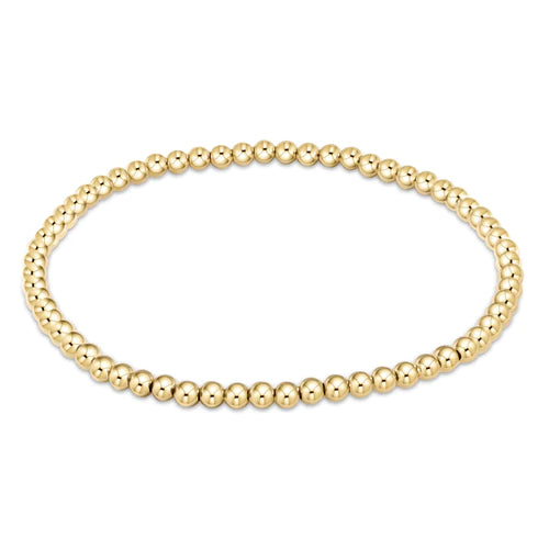 enewton Classic Gold 3mm Bead Bracelet Extend