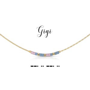 Dot and Dash Necklace Gigi