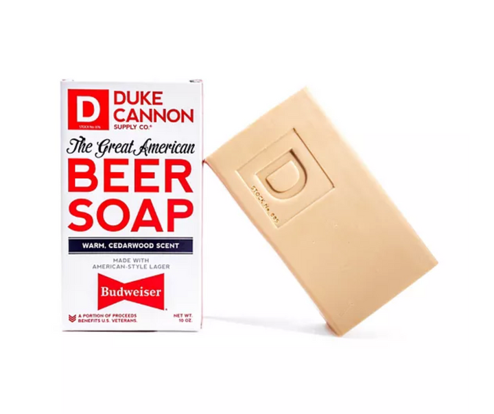 Duke Cannon Budweiser Beer Soap