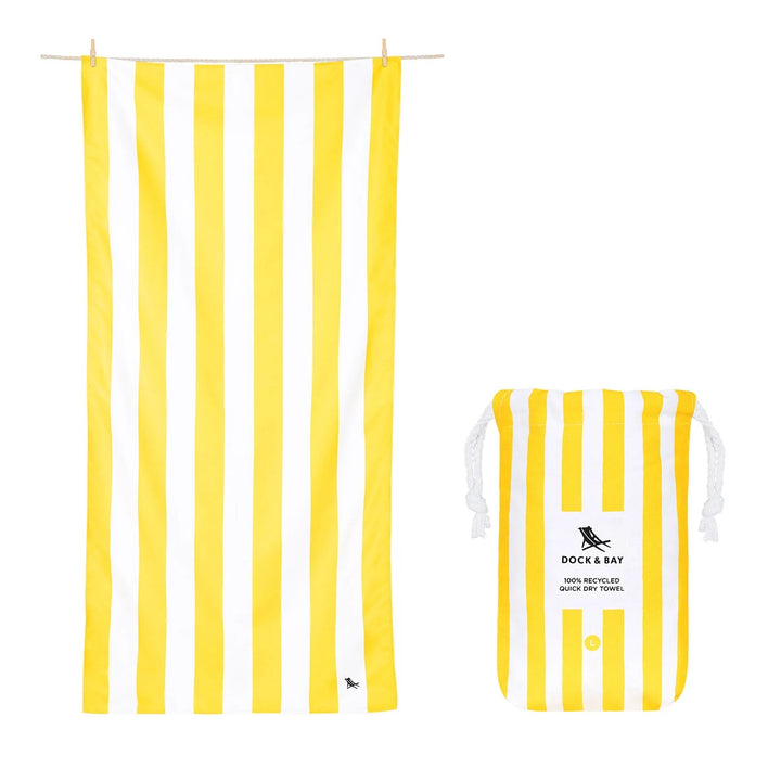 Dock &amp; Bay Towel XL - Yellow