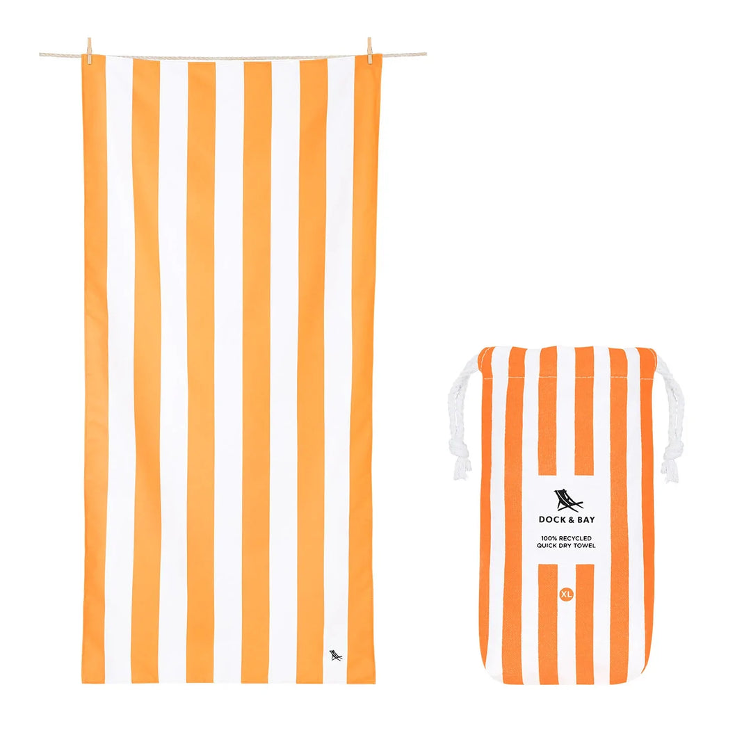 Dock & Bay Towel Large Orange