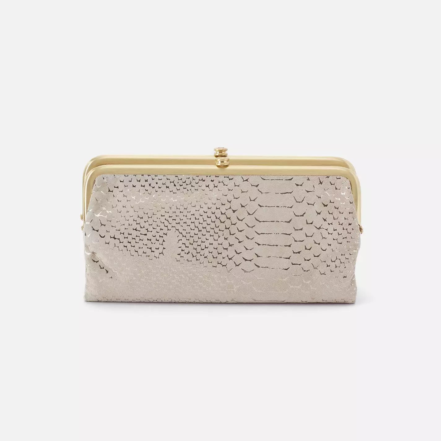 Hobo Lauren Clutch Wallet-Gold Filigree Exotic