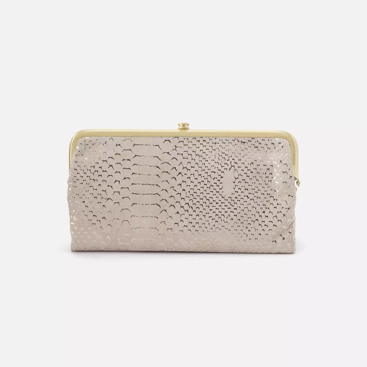 Hobo Lauren Clutch Wallet-Gold Filigree Exotic