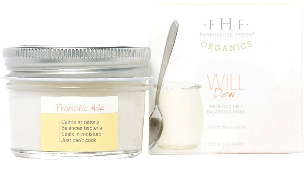 Farmhouse Fresh Will Dew Probiotic Milk Balancing Mask-Final Sale