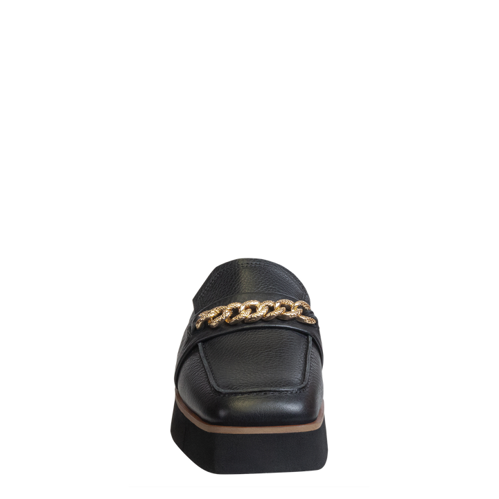 NAKED FEET - ELECT in BLACK Platform Mules
