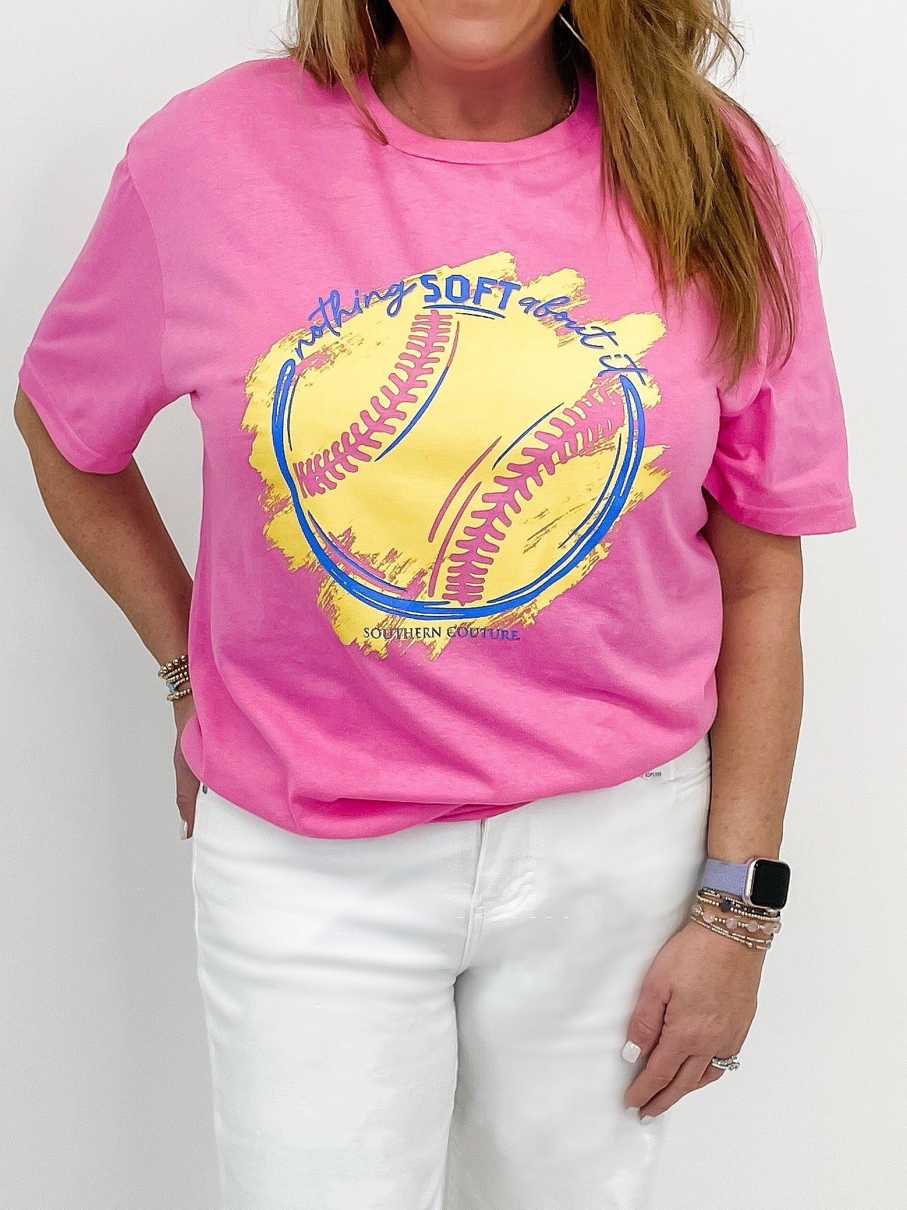 Nothin' Soft About It Softball Tee
