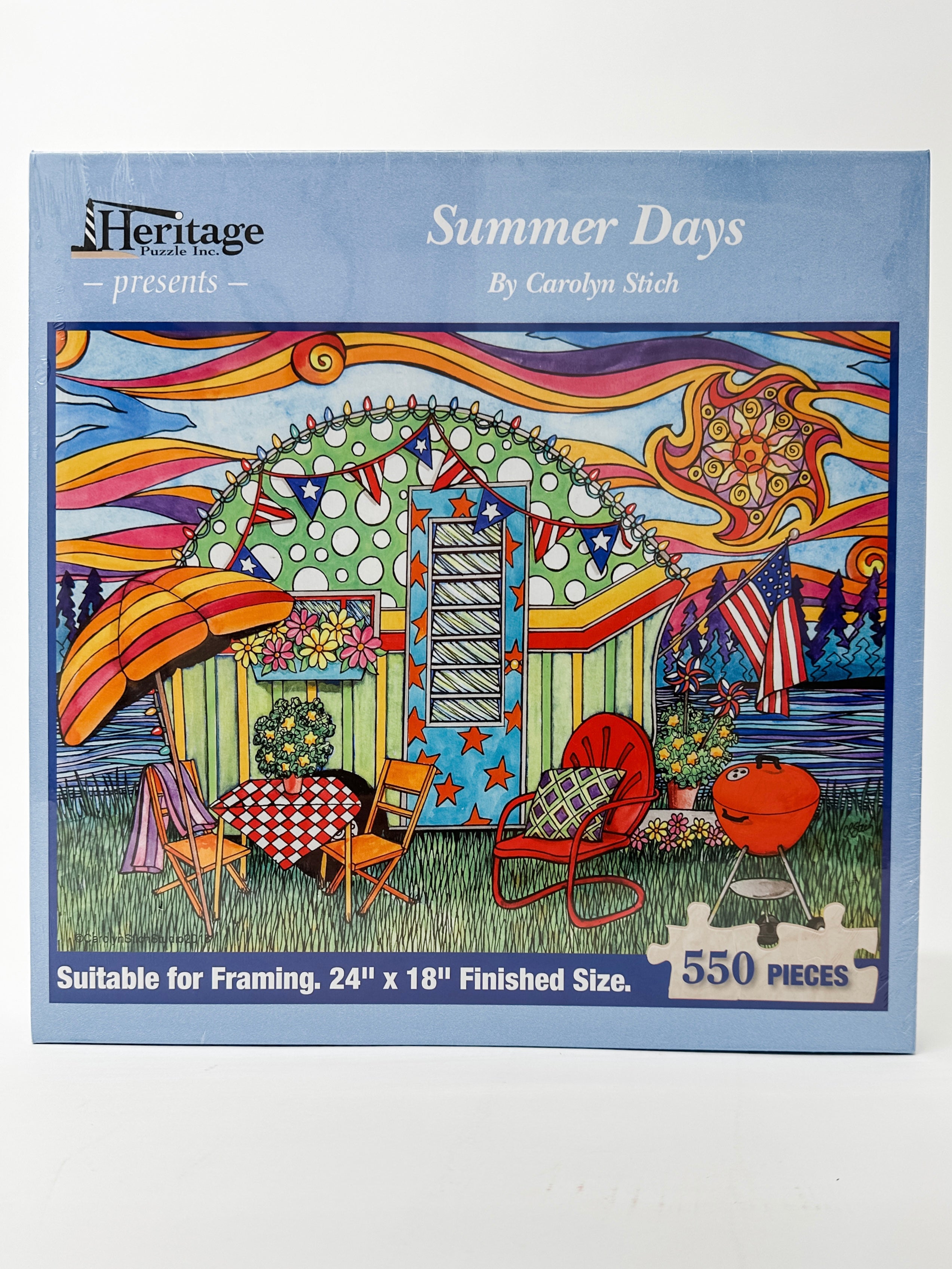 Heritage Puzzle Summer Days Puzzle-Final Sale
