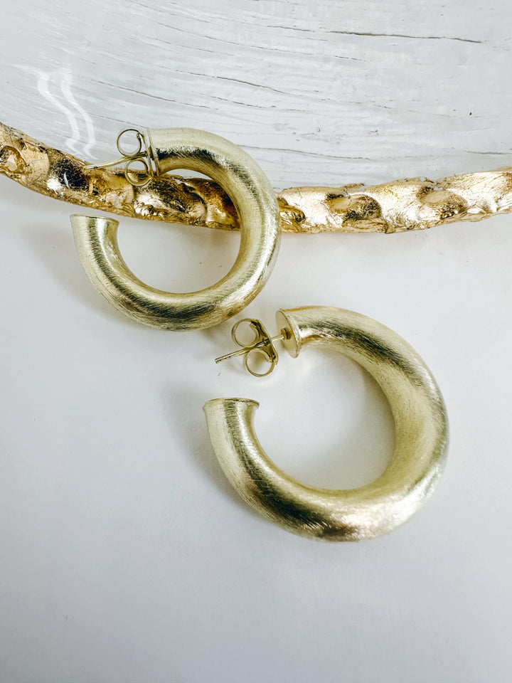 Sheila Fajl Small Chantal Hoops Gold