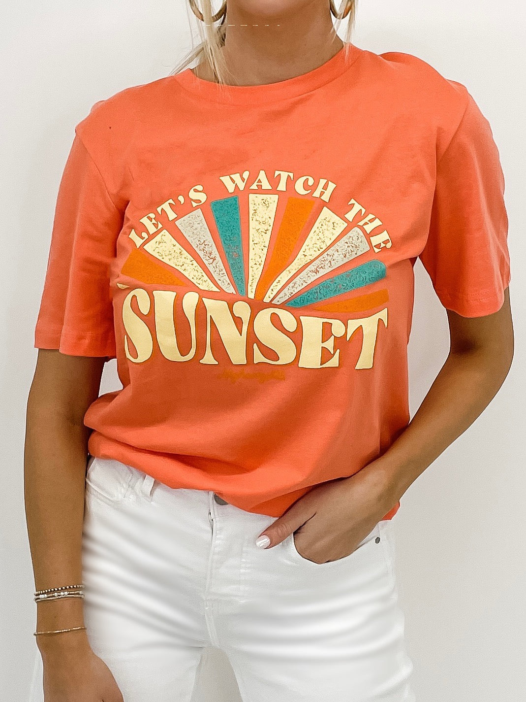Let's Watch the Sunset Tee