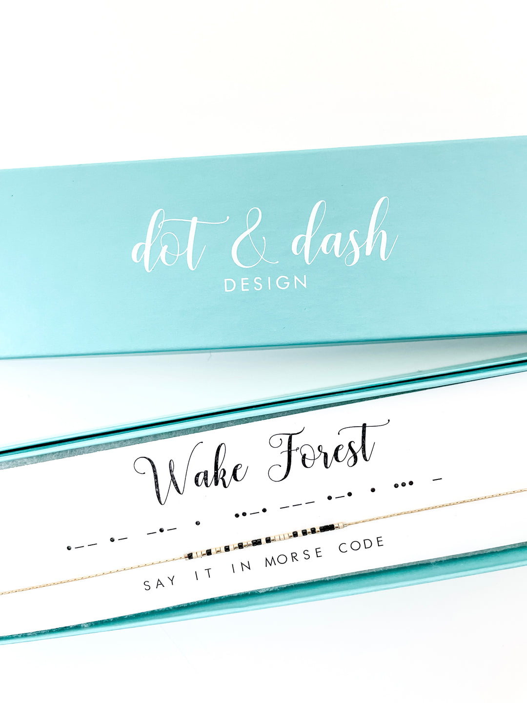 Dot and Dash Necklace Wake Forest