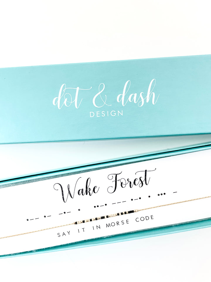 Dot and Dash Necklace Wake Forest