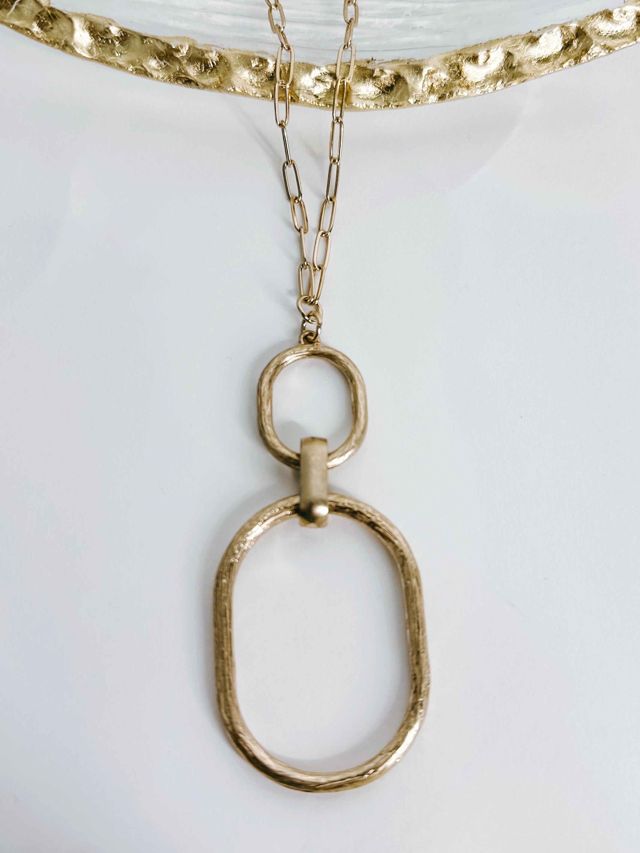 Fig Gold Necklace