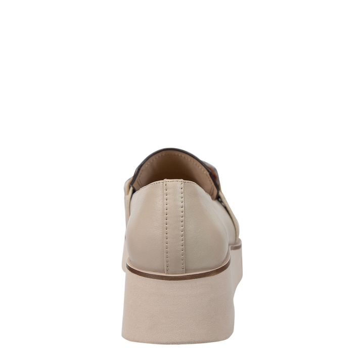 NAKED FEET - PRIVY in CHAMOIS Platform Loafers