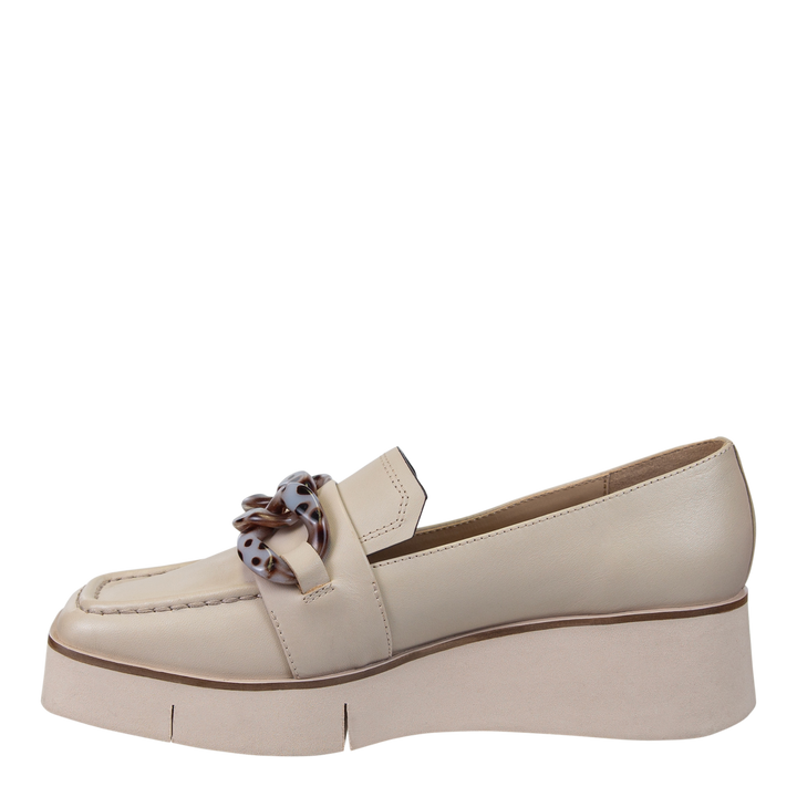 NAKED FEET - PRIVY in CHAMOIS Platform Loafers