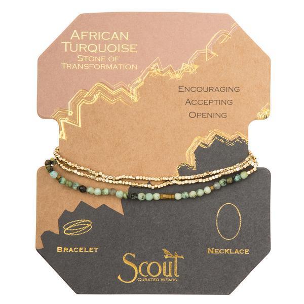 Scout Wrap Bracelet & Necklace 20"