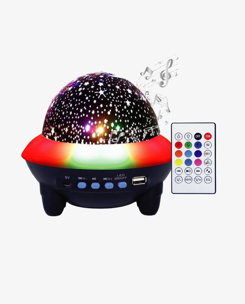 Starlight Rainbow Speaker with LED Light Star
