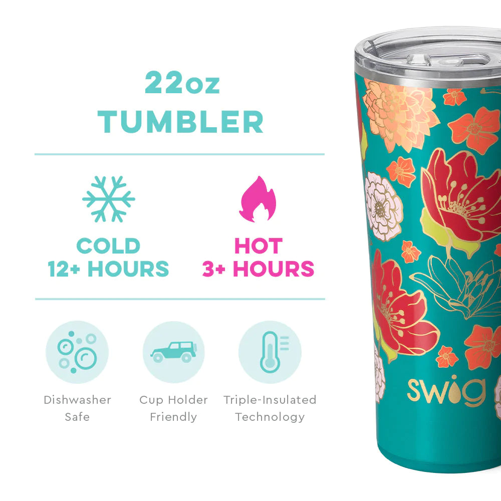 22 oz. Swig Life Stainless Steel Insulated Tumbler